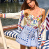 Hunter Bell Bay Skirt in Coastal Stripe