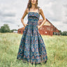 Hunter Bell Dolly Dress in Midnight Garden