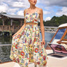 Hunter Bell Eva Skirt in Coastal Converstation