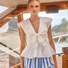 Hunter Bell Everly Top in White