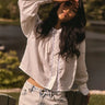 Hunter Bell Finch Top in White