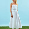 Hunter Bell Francie Dress in White