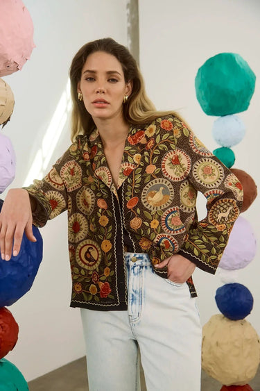 Hunter Bell Gina Top in Found Heirloom