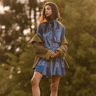 Hunter Bell Howard Dress in Inkwell Paisley
