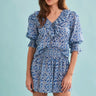 Hunter Bell Imogen Top in Bermuda Blooms