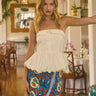 Hunter Bell Juliana Top in Bright White - Estilo Boutique