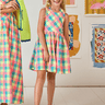 Hunter Bell Kids June Dress in Key Largo Plaid - Estilo Boutique