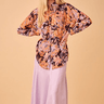 Hunter Bell Miles Shirt in Painterly Floral - Estilo Boutique