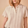 Hunter Bell Nadine Sweater in Greige - Estilo Boutique