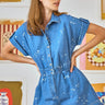 Hunter Bell Reed Jumpsuit in Island Mist - Estilo Boutique