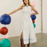 Hunter Bell Sedona Dress in Washed Blue