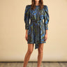 Hunter Bell Sutton Dress in Blue Black