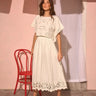 Hunter Bell Tatum Skirt in White