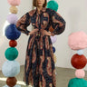 Hunter Bell Tenley Dress in Twilight Paisley