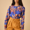 Hunter Bell Weekend Blouse in Watercolor Bouquet - Estilo Boutique