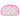 Iscream Pretty in Pink Oval Cosmetic Bag
