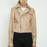 Jakett Piper Leather Jacket in Au Lait - Estilo Boutique