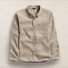 James Perse Lightweight Linen Shirt in Overcast Pigment