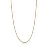 Jen Hansen 2mm Tennis Necklace in Gold 16" - Estilo Boutique