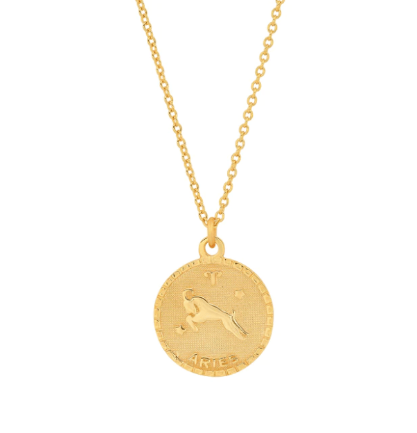 Jen Hansen Aries Zodiac Necklace - Estilo Boutique