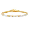 Jen Hansen Tennis Bracelet 6.5" in Gold - Estilo Boutique