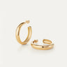 Jenny Bird Staple Large Hoop in Gold - Estilo Boutique