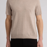John Varvatos Alvito Crewneck in Fossil Grey - Estilo Boutique