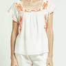 Joie Cleavan Top in Clean White Salsa - Estilo Boutique