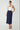 JS71 Jamis Dress in Navy and White