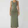 JS71 Xena Dress in Army Green