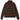 Jumper1234 Narrow Stripe Roll Collar in Sacramento Saddle Brown