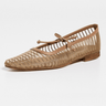 Kaanas Tahlira Striped Mesh Ballerina in Honey