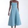 Karina Grimaldi Ale Midi Dress in Sky Blue
