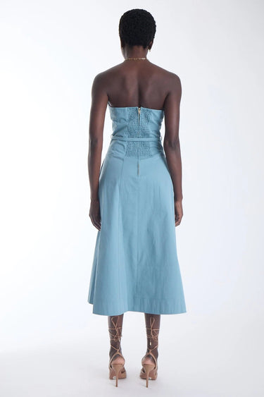 Karina Grimaldi Ale Midi Dress in Sky Blue