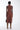 Karina Grimaldi Ariene Knit Dress in Cooper Cedar