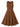Karina Grimaldi Ariene Knit Dress in Cooper Cedar