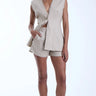 Karina Grimaldi Aurelia Shorts in Sand