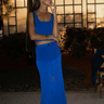 Karina Grimaldi Ciara Knit Set in Royal