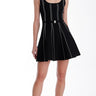 Karina Grimaldi Ivy Knit Mini Dress in Black