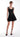 Karina Grimaldi Ivy Knit Mini Dress in Black