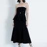 Karina Grimaldi Krystina Long Skirt in Black