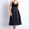 Karina Grimaldi Phoenix Knit Combo Dress in Black - Estilo Boutique
