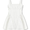 Katie J Nyc Brenna Tween Dress in White Linen