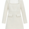 Katie J NYC Christine Dress in Ivory Boucle