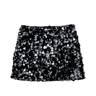Katie J NYC Tia Skirt in Black Sequin