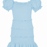 Katie J NYC Tween Laila Dress in Baby Blue - Estilo Boutique