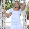 Katie J NYC Tween Laila Dress in White - Estilo Boutique