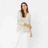 Kerri Rosenthal Slouchy Cardigan in Birch