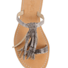 L Space by Cocobelle Fringe Sandal in Natural - Estilo Boutique