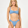 L Space Effie Bikini Top in Baltic - Estilo Boutique